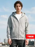 Տաքացված zip-hoodie սվիտշոտ՝ խավով
